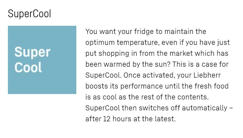 supercool 1 Liebherr IRe 4100 Pure Integrated fridge with EasyFresh