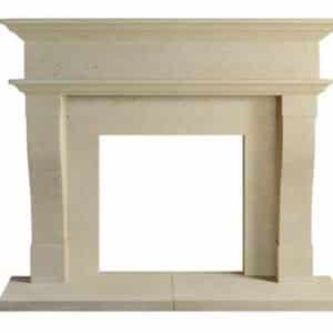 Chatillon Handmade Stone Fireplace