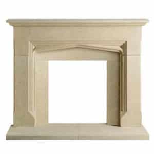 Hardwick Handmade Stone Fireplace