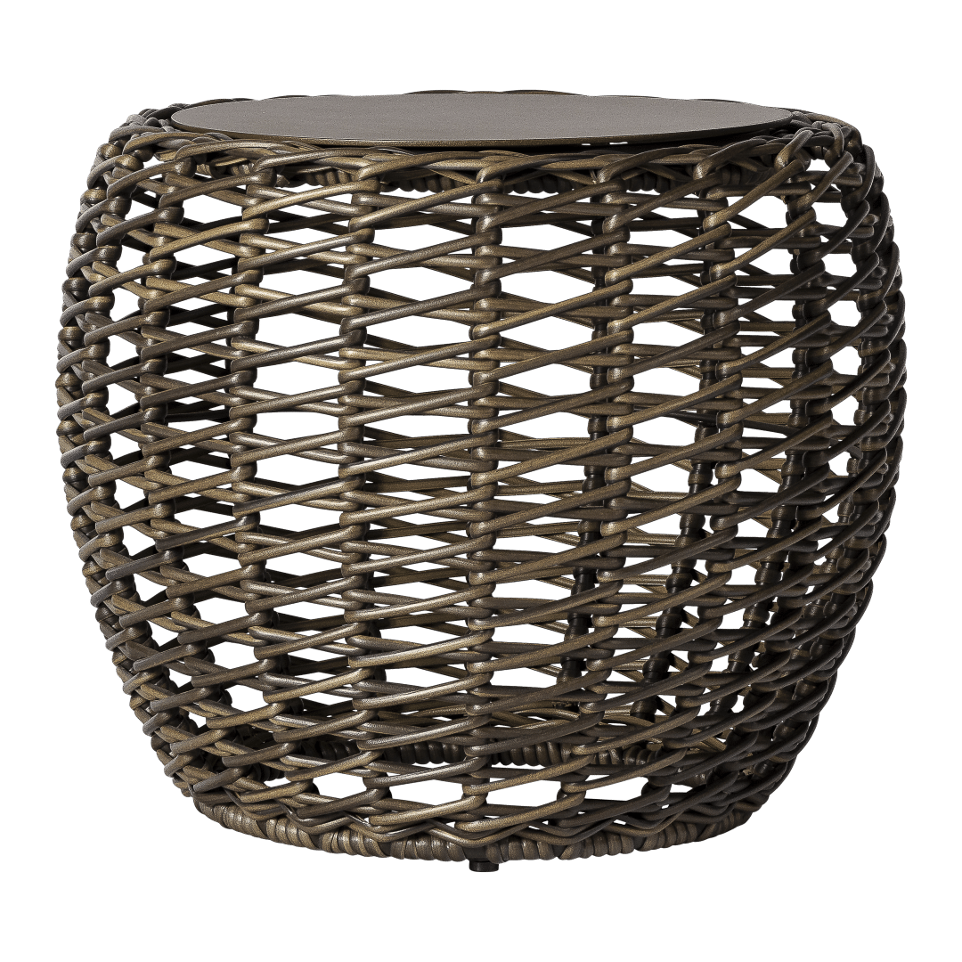 2025 Borek alu Belmonte side table brown slate brown 6705 Borek - Belmonte Collection