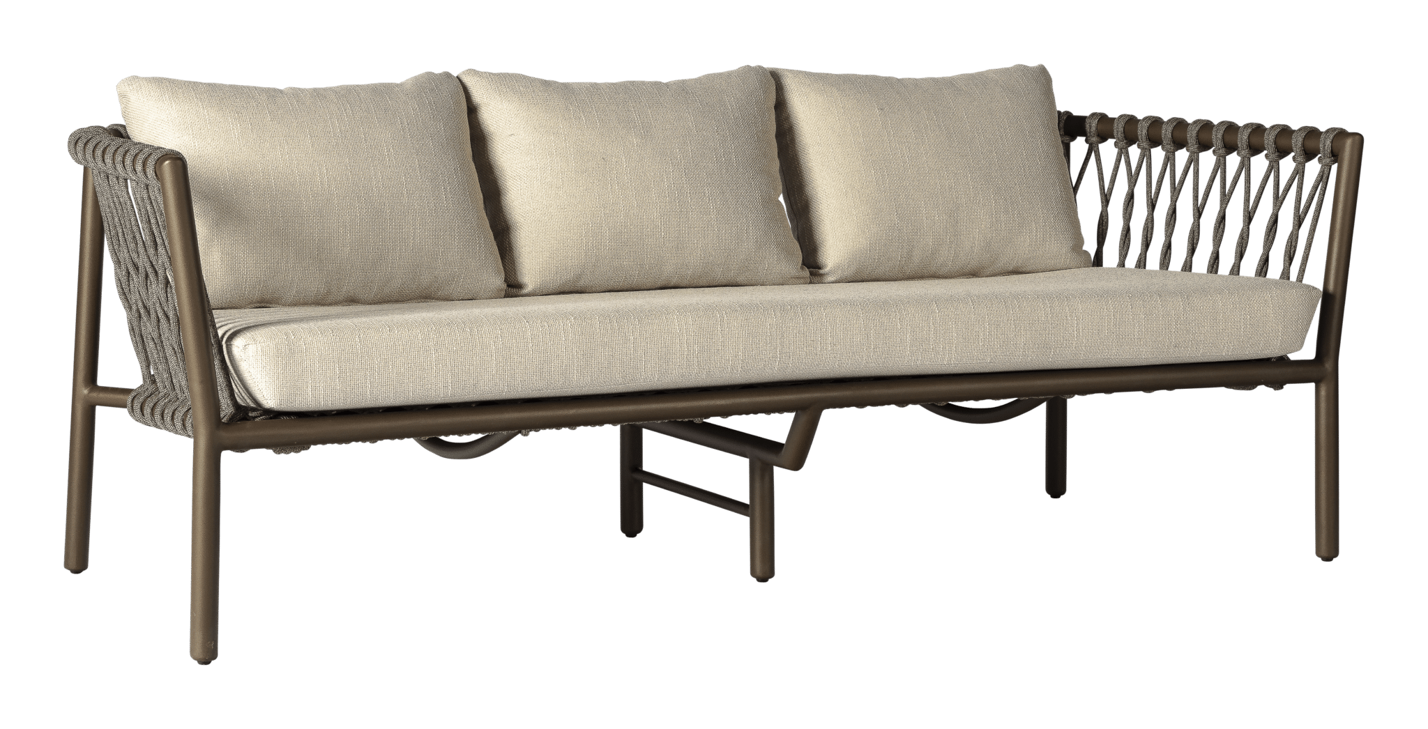 2025 ML alu rope Alba sofa bronze wenge M4275.bak Alba Collection