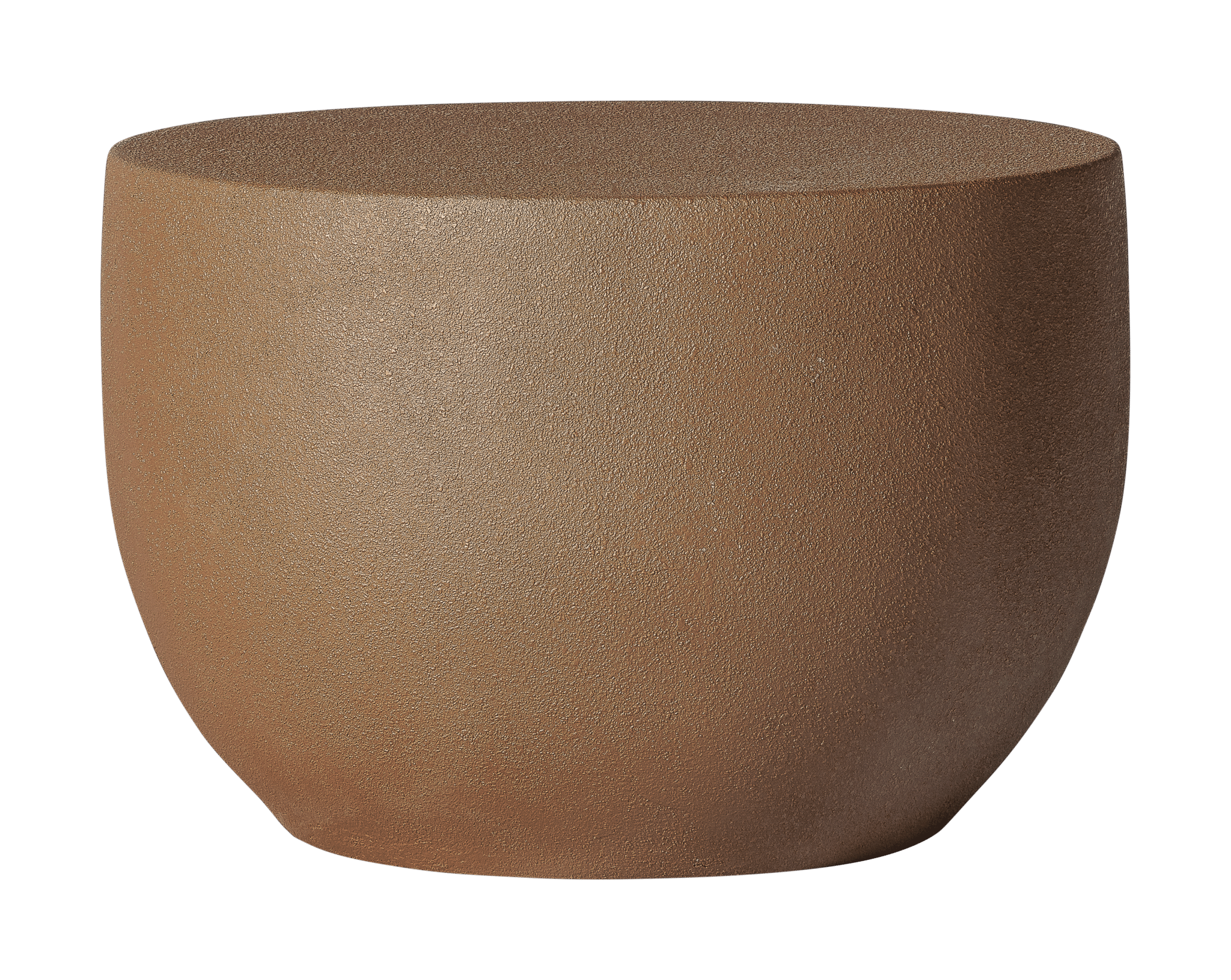2025 ML fiberglass Alvera coffee table brick M4006 Alvera Table Collection