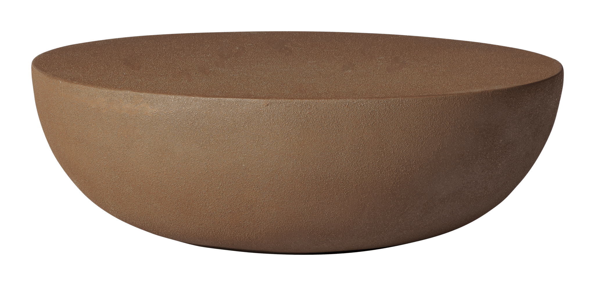 2025 ML fiberglass Alvera coffee table brick M4007 Alvera Table Collection