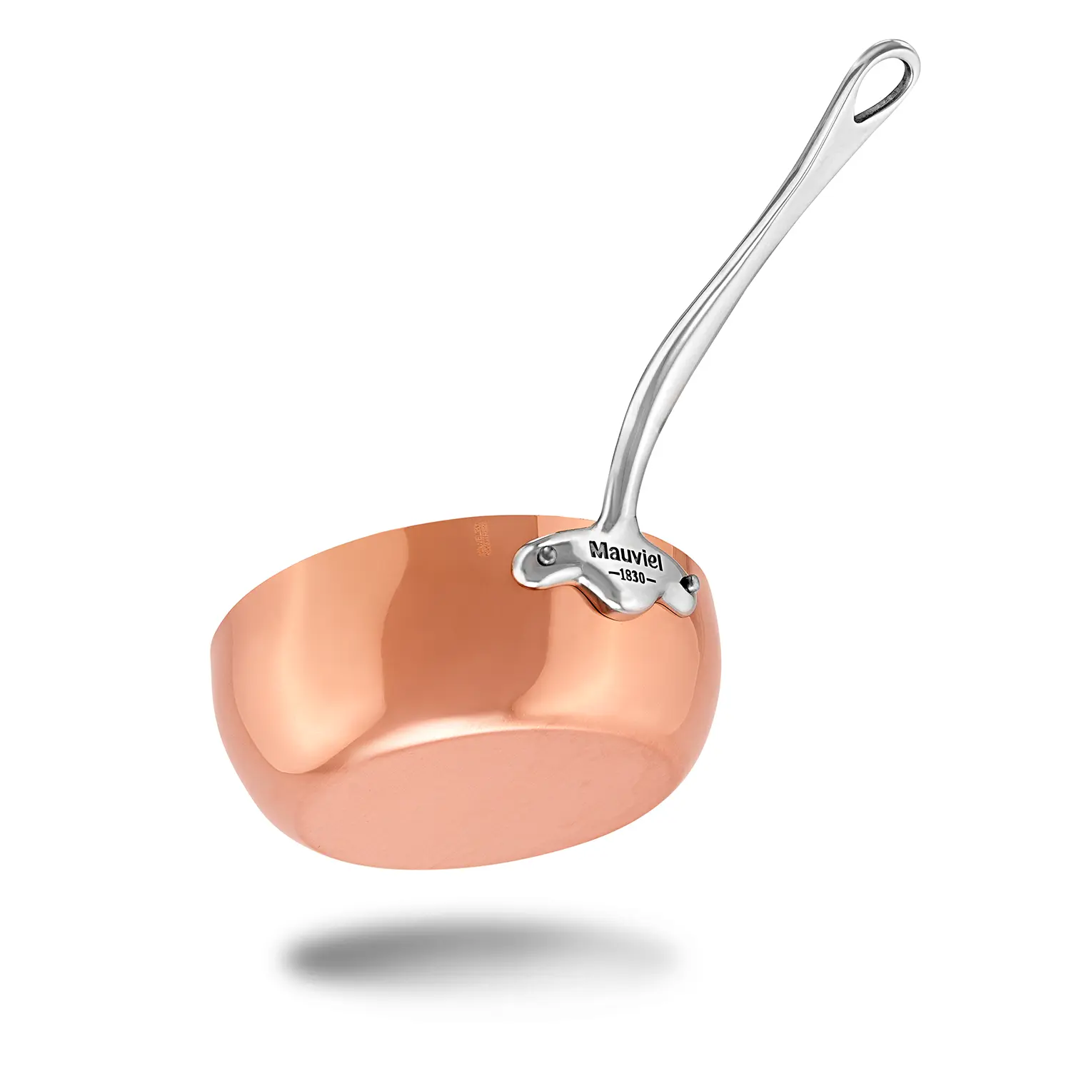 M'150S Copper Stainless Steel Curved Saute Pan 24cm - Image 3