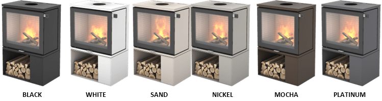 600 art colours RAIS 600 Art Fireplace 6.7kW