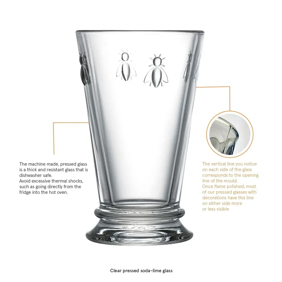 La Rochere Bee Long Drink Glass 31cl - Image 4