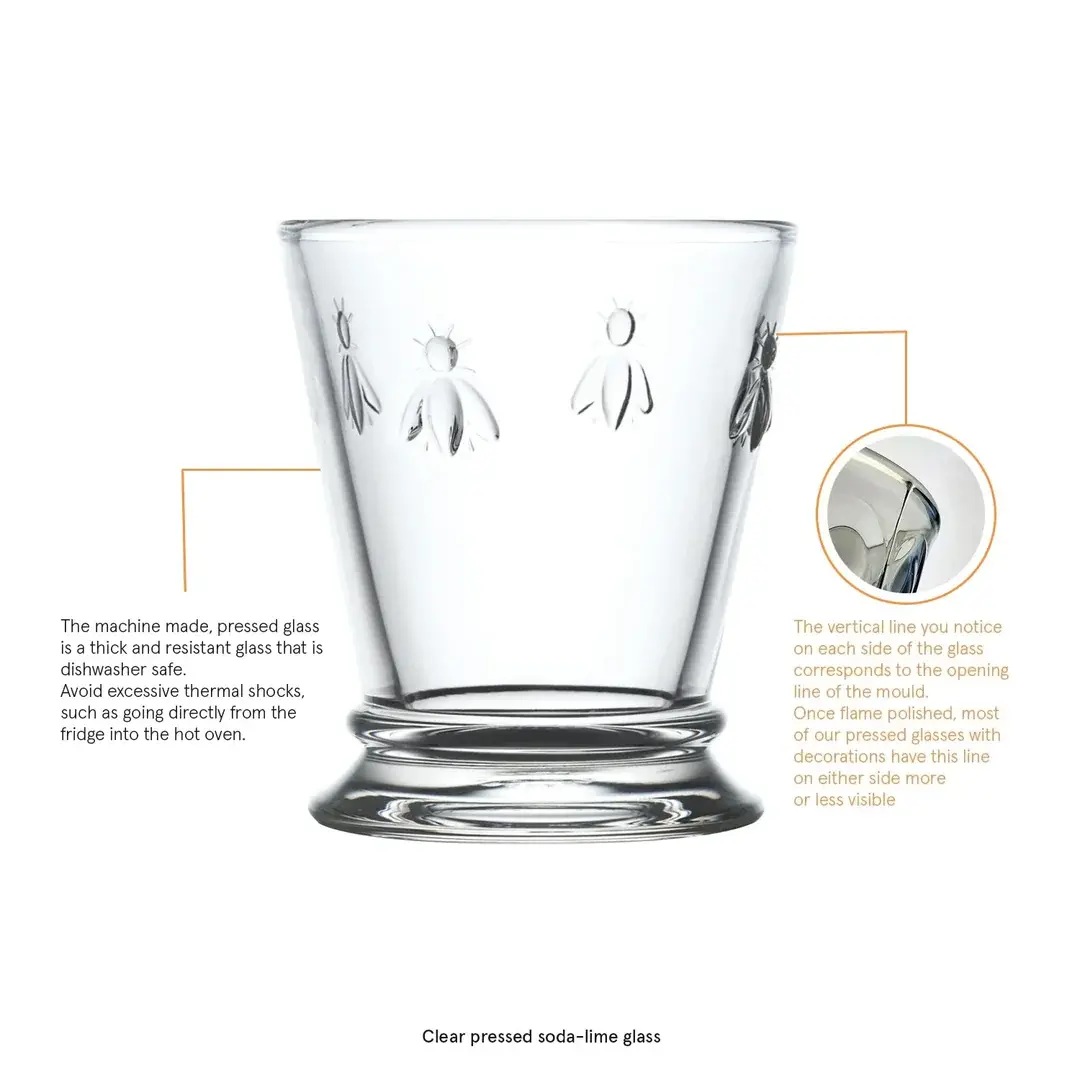 La Rochere Bee Goblet / Footed Tumbler 27cl - Image 6