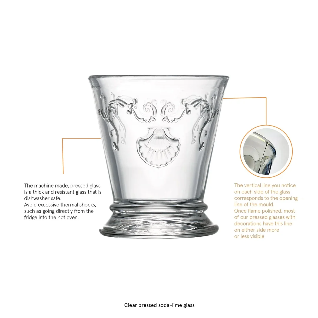 La Rochere Versailles Footed Tumbler 25cl - Image 6