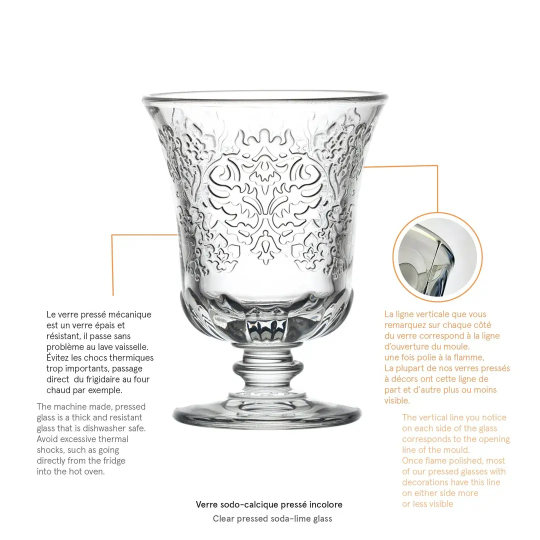 La Rochere Amboise Footed Tumbler 24cl - Image 5