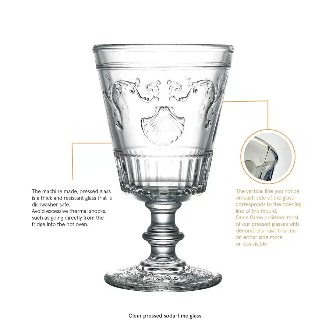 La Rochere Versailles Large Stemmed Wine Glass 40cl - Image 5