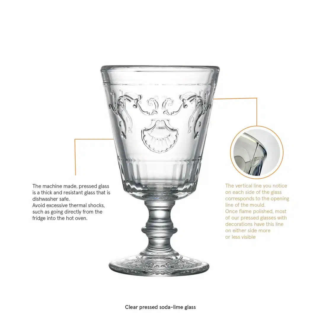 La Rochere Versailles Stemmed Wine Glass 20cl - Image 5
