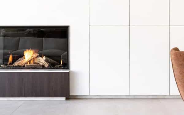 M-Design Gas Corner Fireplace