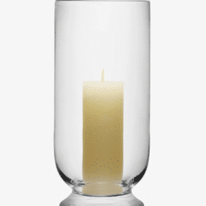Terrace Glass Storm Lantern 40cm high x 18cm wide  TE03