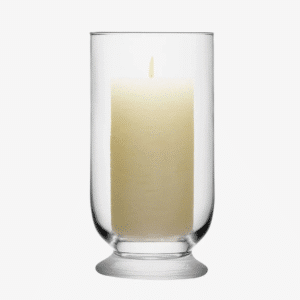 Terrace Glass Storm Lantern 23cm high x 12cm wide  TE01