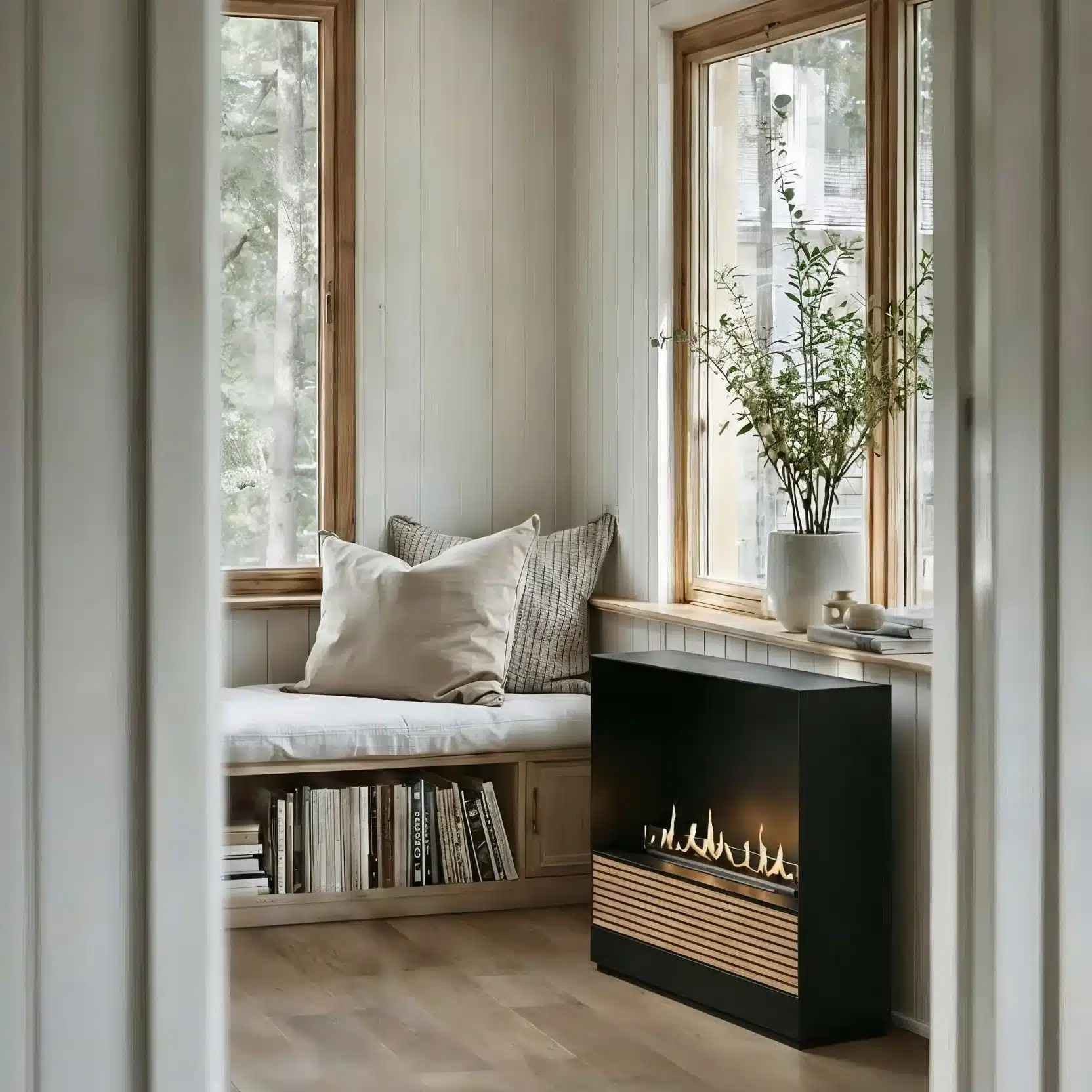 Milan Bio-Ethanol Fireplace - Image 4