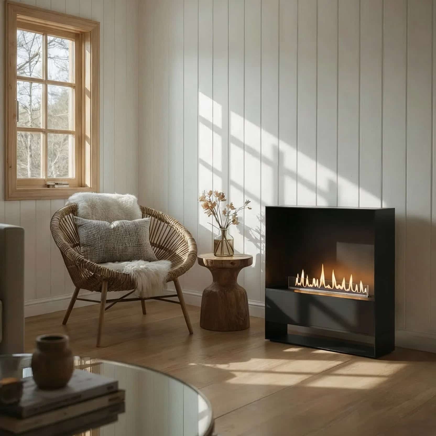Milan Bio-Ethanol Fireplace - Image 7