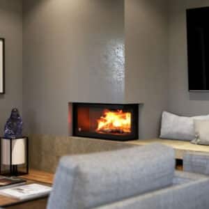 Venus 850 CR/CL Corner Wood Fire 9.7kW