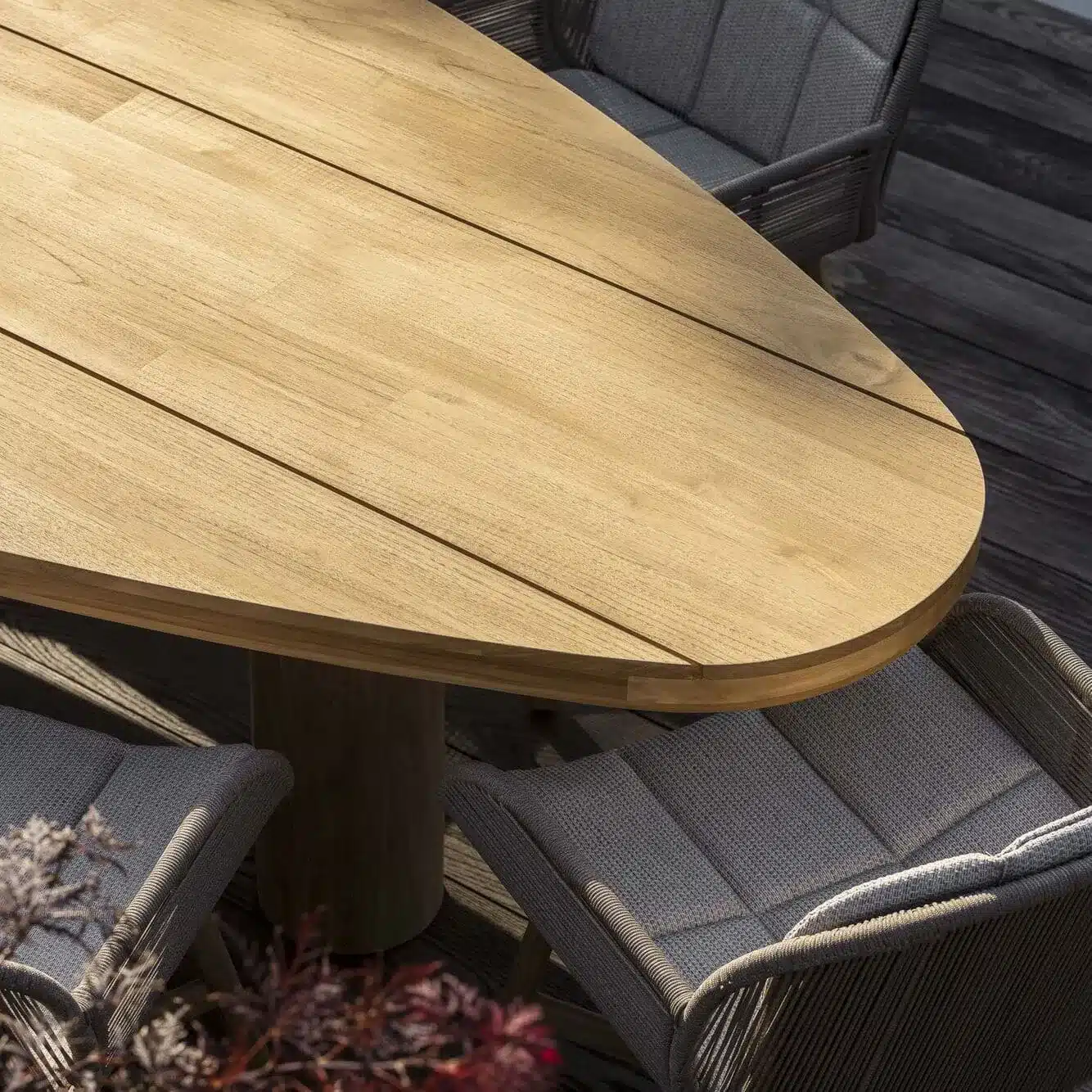 Borek Bolzano teak outdoor table top