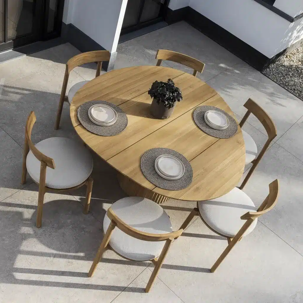 Luuk aulo chair outdoor diniing