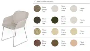 tarazona chair options
