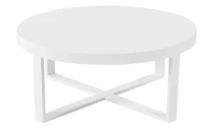 Borek 2017 alu Force coffee table 7268 White Force Tables, EX-DISPLAY