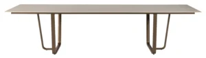 Fedde table pack shot Fedde Aluminium & Dekton Table