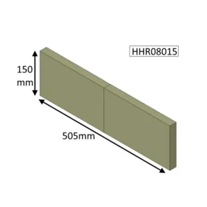 Hunter Herald 8 and Herald 8 Slimline rear brick HHR08015