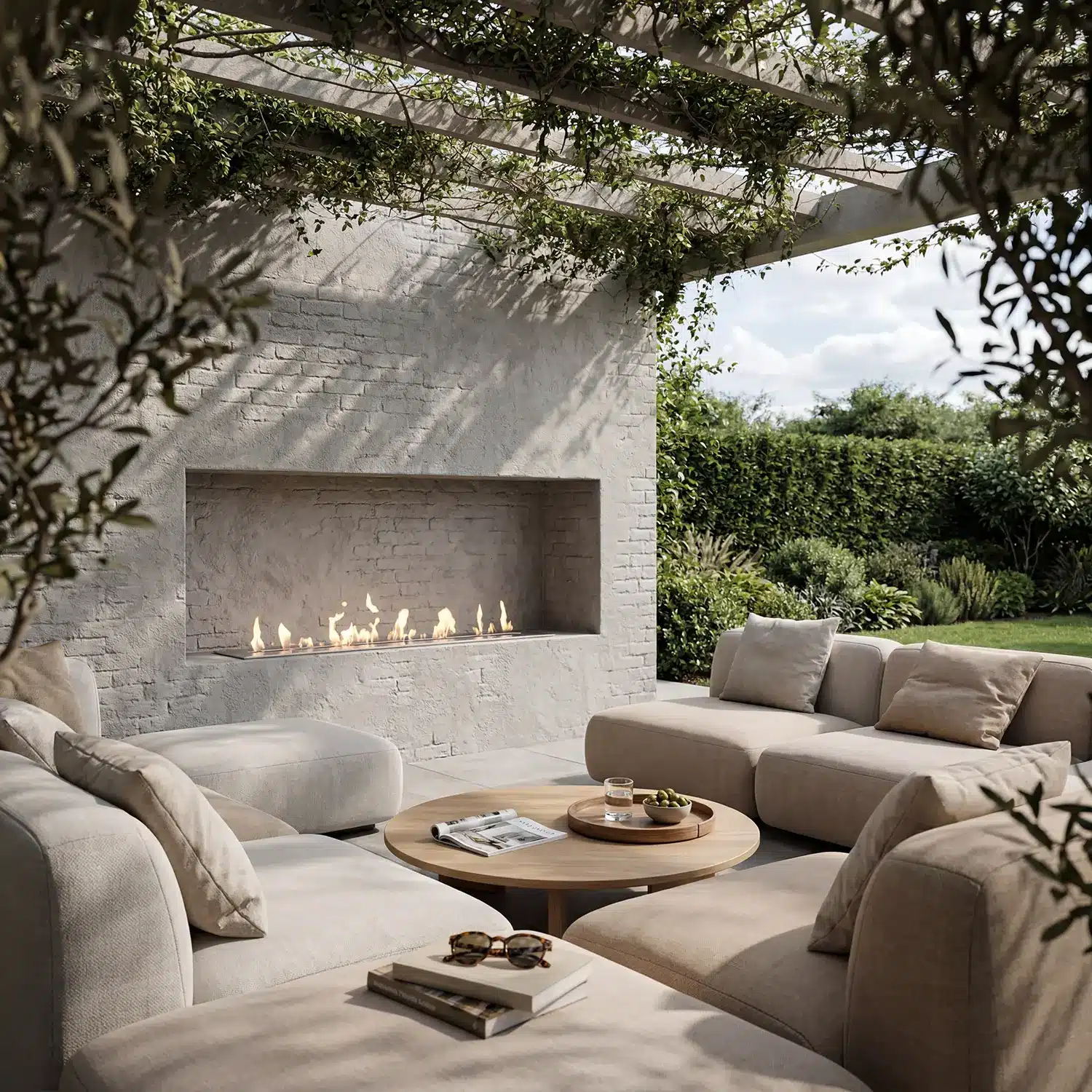 Decoflame Outdoor Built-In - BioEthanol Fireplace - Image 7