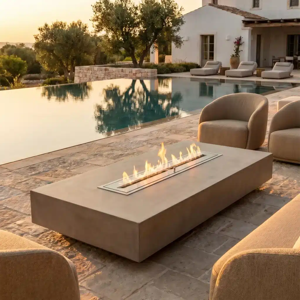 Decoflame Outdoor Built-In - BioEthanol Fireplace