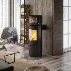 Viva L  Wood Burning Stove With Baking Compartment 5.6kW