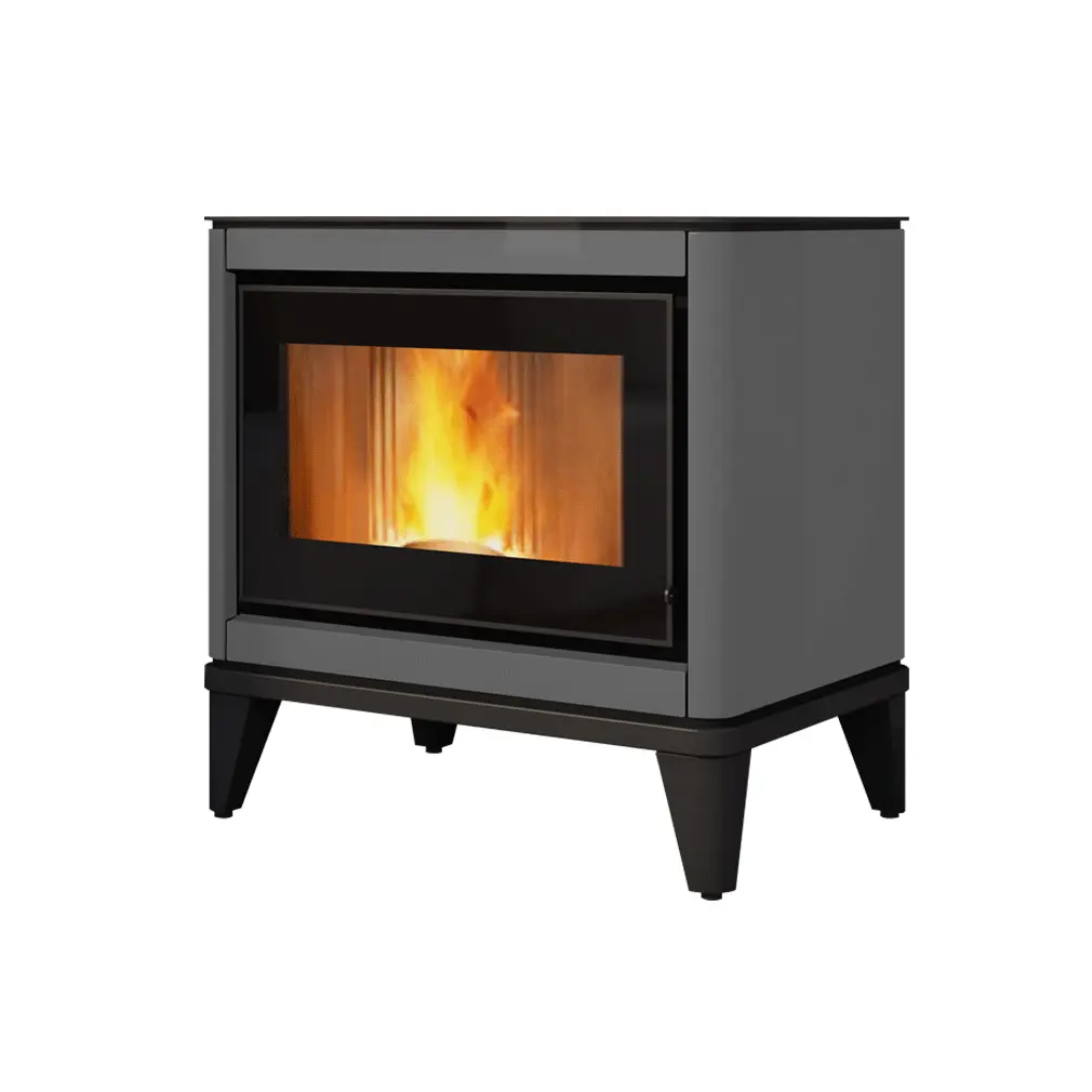 Superior (Piazzetta) Ginger Pellet Burning Stove 7kW - Image 3