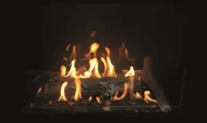 Interra wood Log Set Interra Front Gas Fire