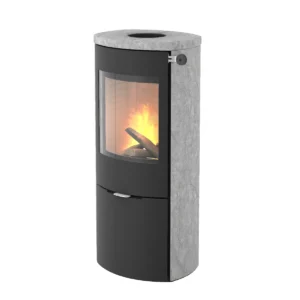 RAIS Caro 110 Soapstone Wood Burning Stove Steel Door 5.5kw - UNUSED EX-DISPLAY OFFER
