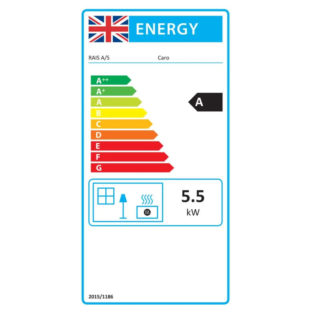 RAIS Caro 110 Soapstone Wood Burning Stove Steel Door 5.5kw - UNUSED EX-DISPLAY OFFER - Image 2