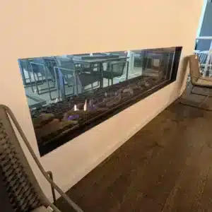 Ortal 250 Tunnel Indoor - Outdoor Gas Fire - USED EX-DISPLAY OFFER