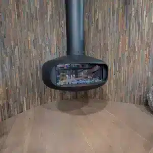 Oval 80 Hanging Gas Fire - EX-DISPLAY OFFER