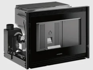 Piazzetta Ip 64 49 Piazzetta IP 64/49 Pellet Burning Insert with Drawer Loader - USED EX-DISPLAY OFFER