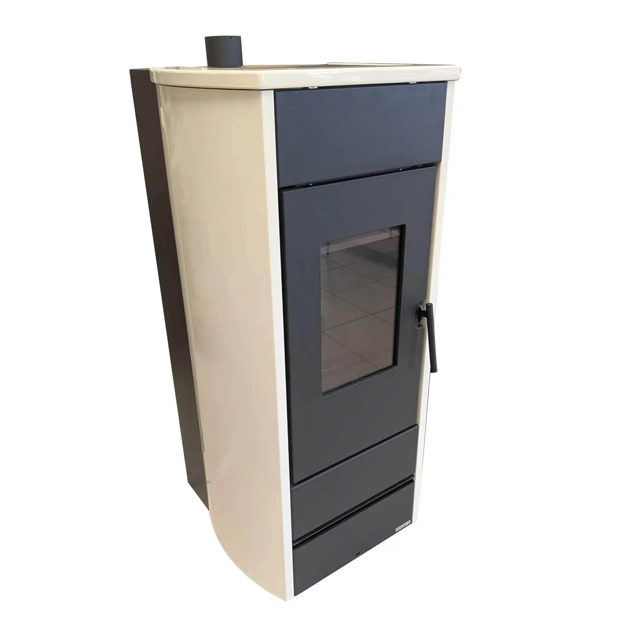 Piazzetta P120 M Pellet Burning Stove 8.5 kW In Bianco - UNUSED EX-DISPLAY OFFER
