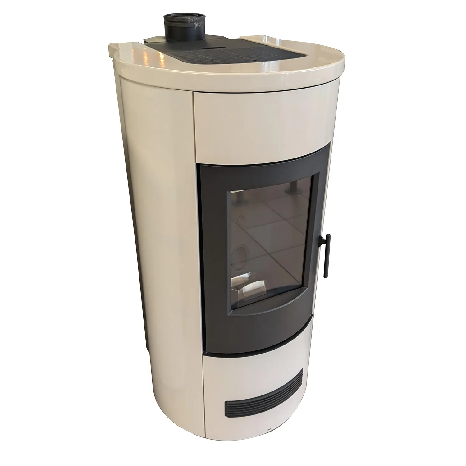 Piazzetta P130 T Pellet Burning Stove 11 kW in Bianco - UNUSED EX-DISPLAY OFFER